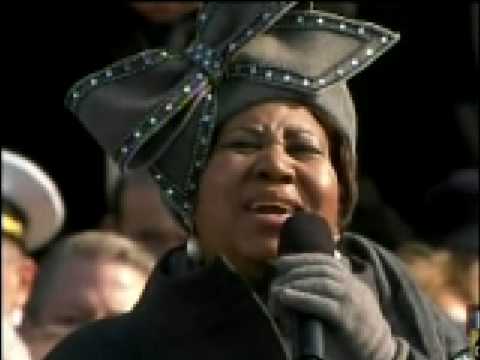Aretha Franklin MY COUNTRY &#039;TIS OF THEE Inauguration Day 2009