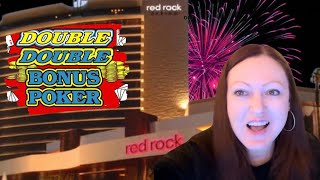 Last Day Jackpot Luck Strikes at Red Rock! #videopoker,#casino,#gambling  screenshot 4