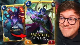 This Deck Feels SO GOOD Right Now! The Perfect Frostbite Control Champions! - Legends of Runeterra