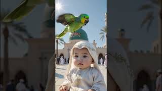La Ilaha Illallah by Muslim Kids | Emotional Short #baby#baby #shorts #ytshorts #viralvideo #aibaby