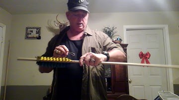 How to fletch a atlatl dart