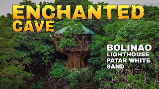 Tourist Spots in Bolinao | Echanted Cave | Cape Bolinao Lighthouse | Patar White Sand Beach