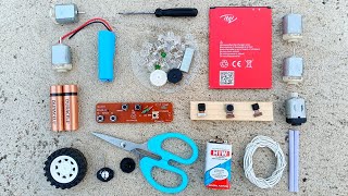 : My Dc Motors & Lithium Battery Collection For Science Projects