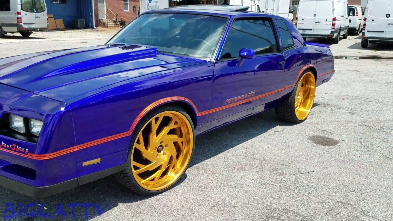 Monte Carlo SS on 24s Sandman design YouTube
