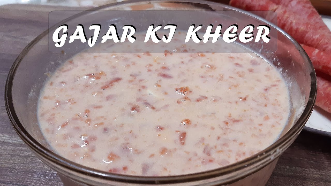 Gajar Ki Kheer Recipe | Carrot Kheer a Healthy Recipe | Homemade Sweet | गाजर की खीर | Healthy Sweet | Cookery Bites