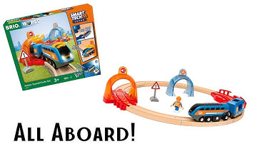 BRIO Smart Tech Train Action Tunnel Circle Set | Great Starter! Set! |Unboxing, How To Play KIDS POV