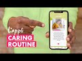 Lapplication caring routine by job de vie