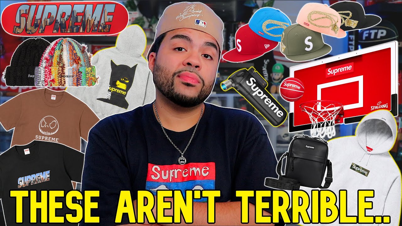 Supreme Fw23 Items That Don'T Actually Suck.. Preview & Lookbook Review -  Youtube