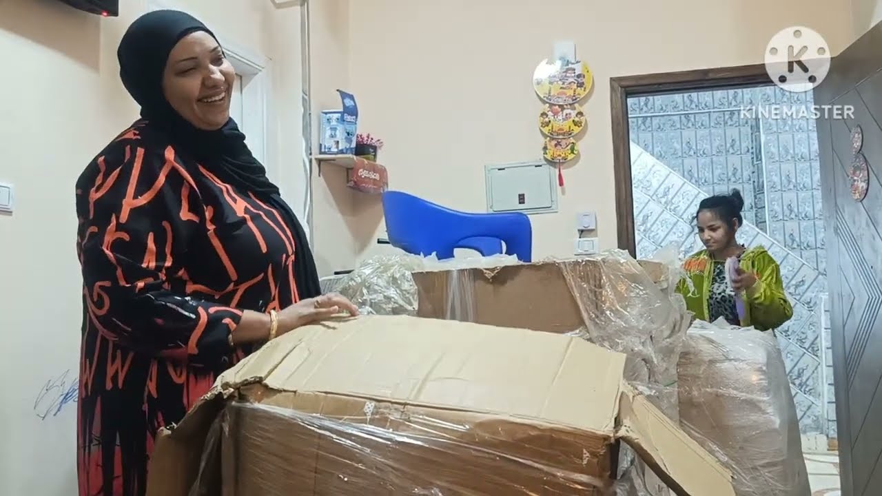 تعالوا شوفوا الهدايا اللي جابتها لي صاحبتي بثينه من السعوديه