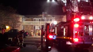 RAW VIDEO: Caledonia apartment complex fire