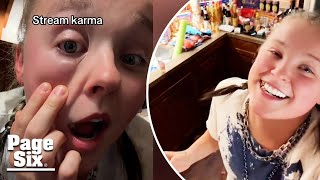 JoJo Siwa drunkenly says she’s ‘not OK’ after being punched in the eye on her 21st birthday