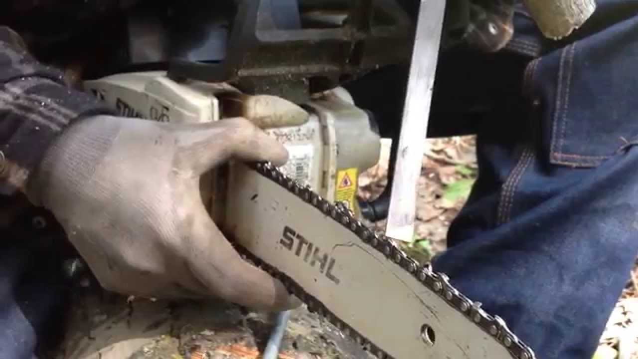 How To Do: Chainsaw Maintenance - YouTube