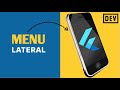 📑 menu lateral do usuário (DRAWER) - flutter 2023