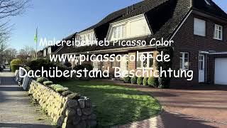 Dachüberstand streichen Bremen | Gauben &amp; Unterstand mit Wetterschutzfarbe | Picasso Color