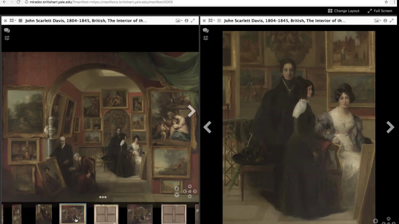 IIIF for conservation images at YCBA