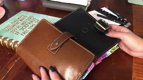 Personal Filofax Malden & Franklin Covey Compact Boston Chat