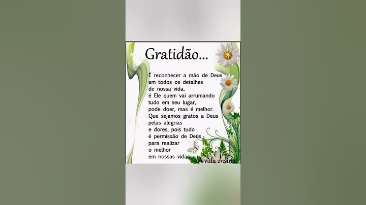 Mensagem de Gratidão ✨️
