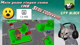 main game ringan dan offline di android cuma 1MB!!! (CITY BLOCK) screenshot 5