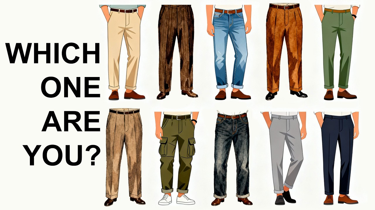 What The Pants & Trousers You Wear REALLY Say About You (Our Hot Takes)