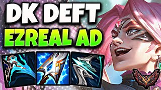 Ezreal vs Jinx ADC [ DK Deft ] Korea Grandmaster Patch 13.7 ✅