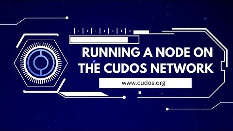 How to run a node on the Cudos Network