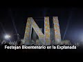 Festejan Bicentenario en la Explanada