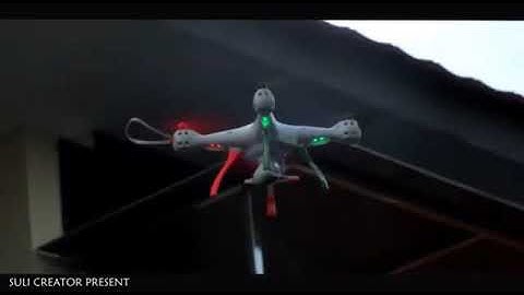 Flight Test SYMA X8SW (video by suli created)