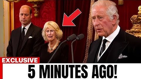 King Charles In Tears After William & Anne’s Demand To Cut All Ties With Camilla’s Family