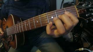 calling you, quick guitar tutorial for showing finger positions (from bagdad cafe)