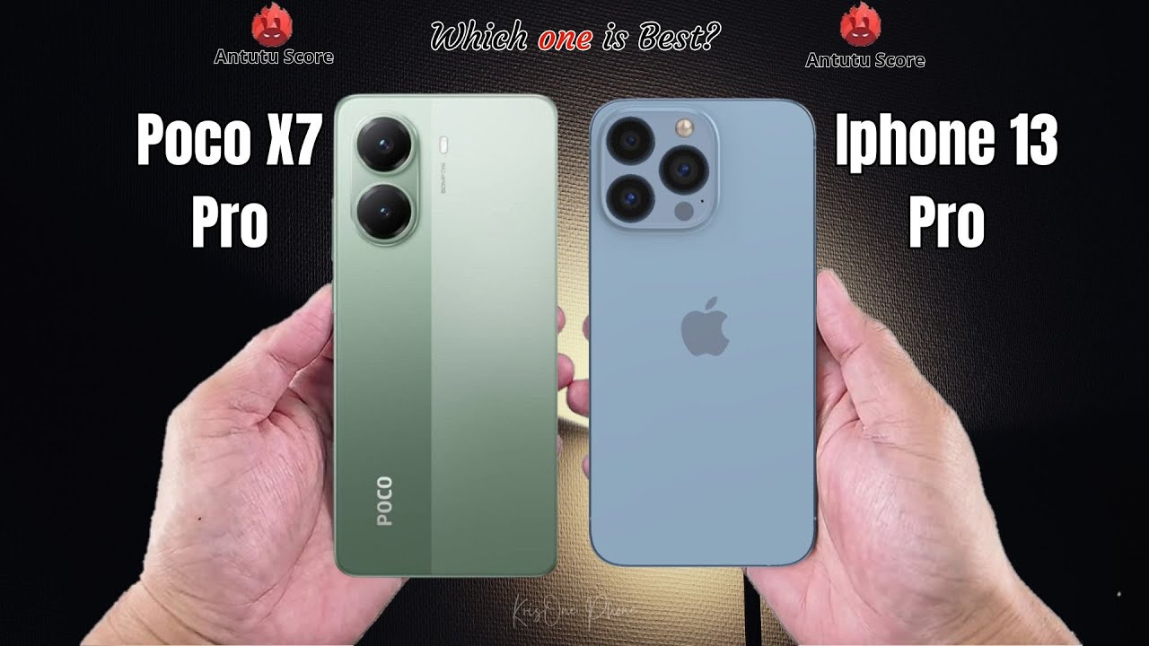 Poco X7 Pro vs Iphone 13 Pro Full comparison ⚡Which one is Best
