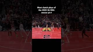 Most clutch plays of the 2025-26 NBA season pt.4 #nbashorts #nba #basketball #sports #clutch