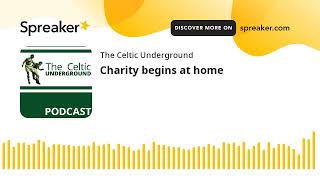 Charity begins at home