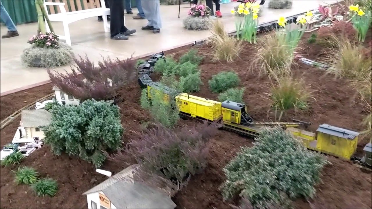 2019 Arkansas Flower Garden Show G Scale Train Youtube