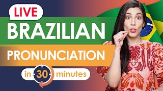 🔴 Live Class - Brazilian Portuguese Pronunciation for Beginners (Complete Guide)