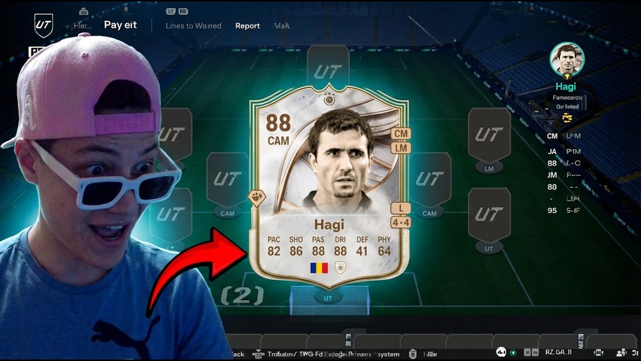 Il cumpar pe HAGI PE HAGI TO GLORY?!