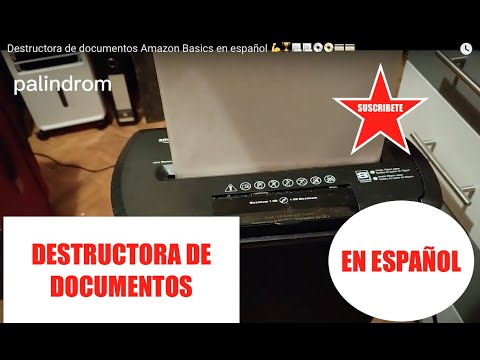 Video: Destructora de documentos (trituradora): descripción de modelos, características