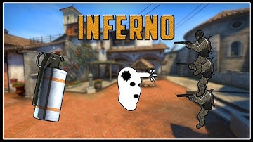 CS:GO - INFERNO - SMOKES - WALLBANGS - BOOSTS