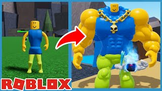 I Became The Biggest Super Noob in Roblox