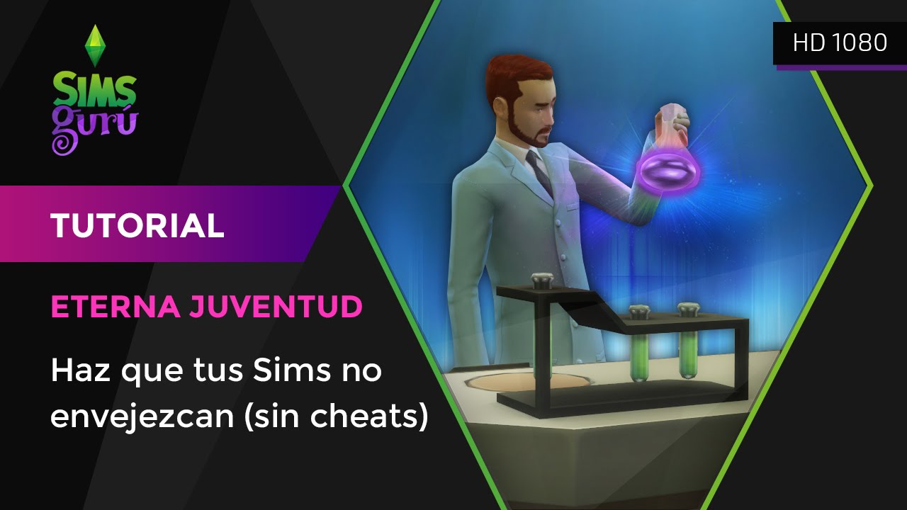 Truco para no envejecer en los sims 4