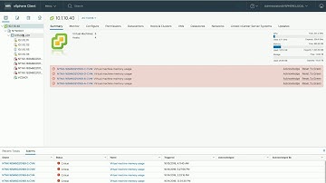 How to clear memory usage alarms in VMware vSphere for Nutanix CVMs
