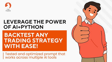 Master the art of Backtest Trading Strategies Using AI & Python | Algo Trading | FabTrader