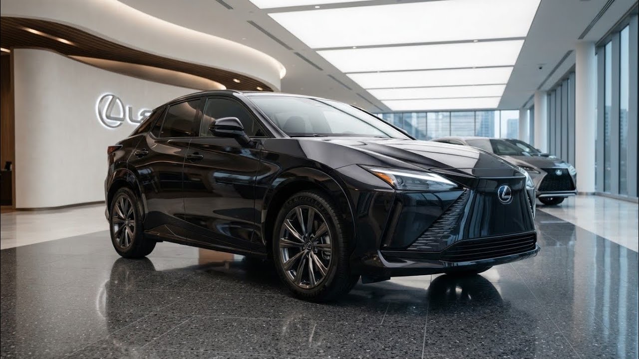 The 2027 Lexus RZ Is Truly Next-Level…! The Jet-Black Body and