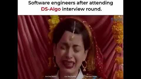 Software Engineers After Attending DS-Algo Interview Round