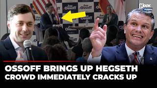 ‘Did You All See That…’: Ossoff Mocks Hegseth’s Congress Meltdown as Crowd Bursts Out Laughing