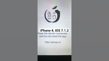 iPhone 4, iOS 7.1.2 jailbreak using 3uTools 💔