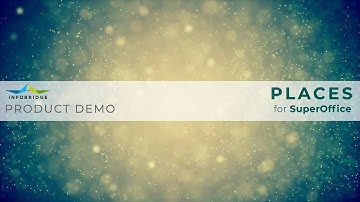 Places, add qualified addresses directly in SuperOffice CRM.