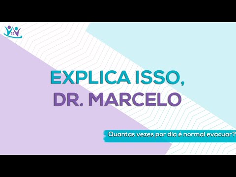 Vídeo: Quantas vezes cocô por dia?