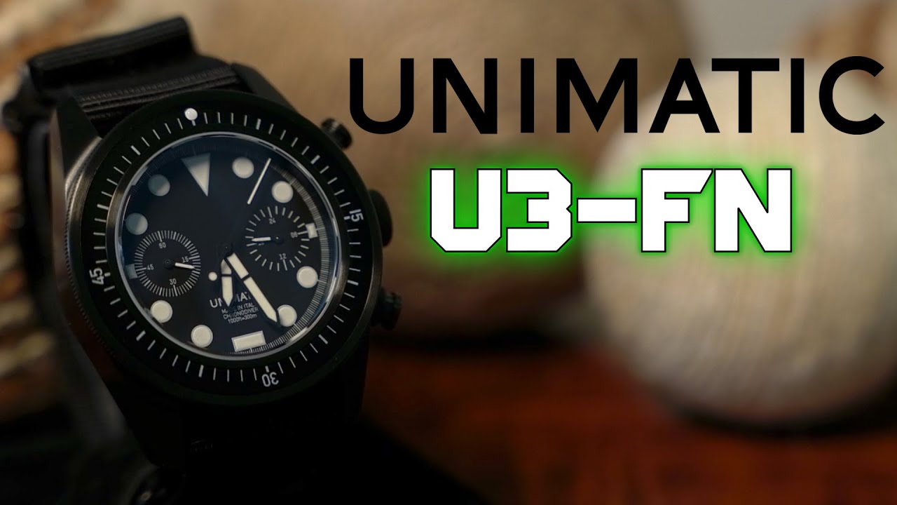 Unimatic U3-FN Chronograph Full Review - Limited 300 Watch Unimatic U3-FN Chronograph Full Review - Limited 300 Watch