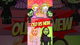 Old Wicked VS New Wicked💚🩷 #avatarworld #tocaboca #wicked #elphaba #glinda #funk