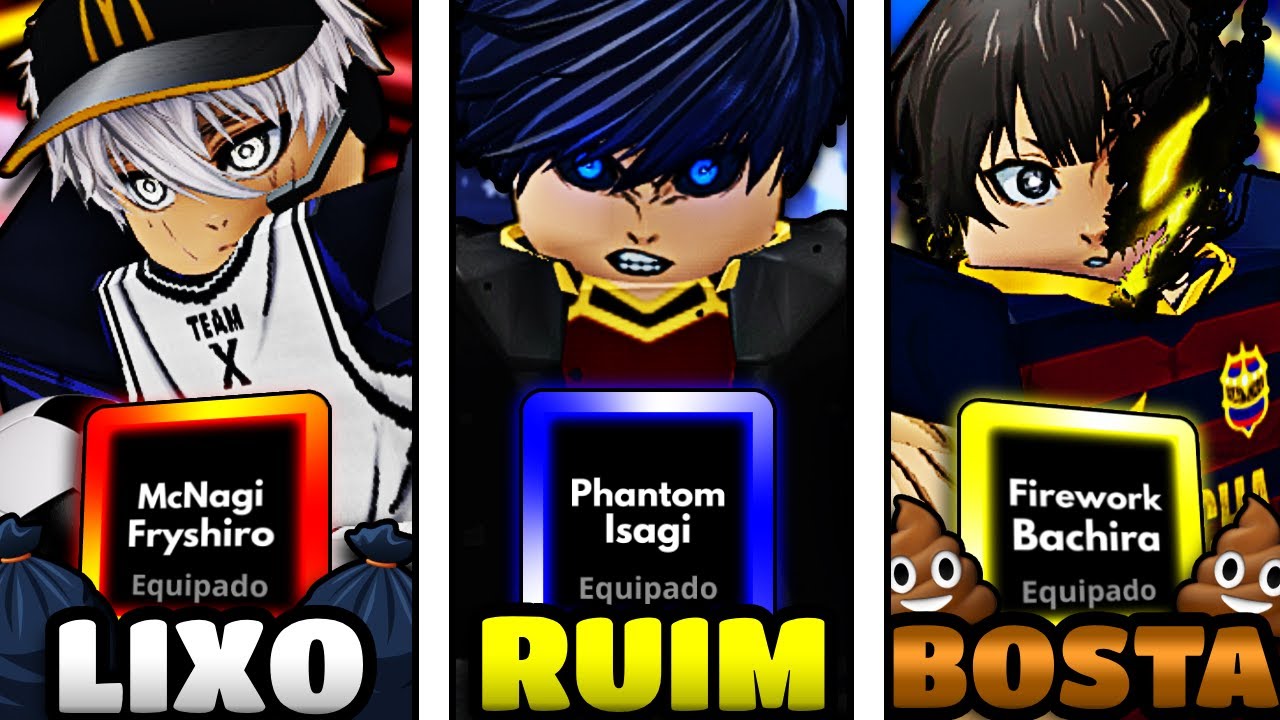 joguei com os PIORES LIMITADOS do Blue Lock Rivals